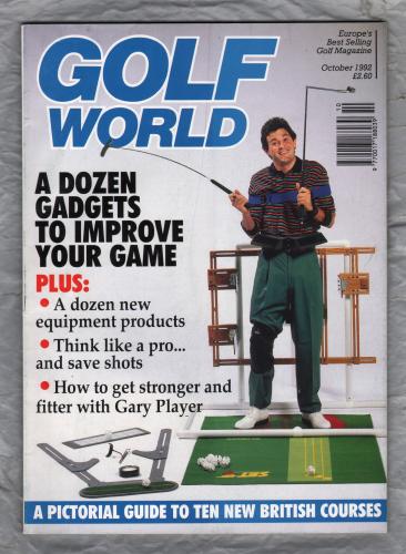 Golf World - Vol.31 No.10 - October 1992 - `A Dozen Gadgets To Improve Your Game` - New York Times Company