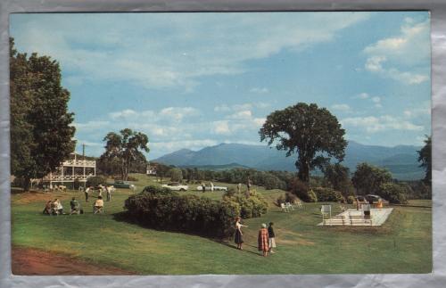 `The Waumbek` - Jefferson - New Hampshire - Postally Used - Double Postmark - Plastichrome Postcard