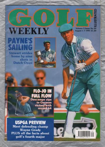 Golf Weekly - Vol.3 No.30 - August 1-7th 1991 - `Payne`s Sailing` - New York Times Publication