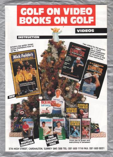 Golf on Video - Books on Golf - Advertising Brochure - Autumn 1991