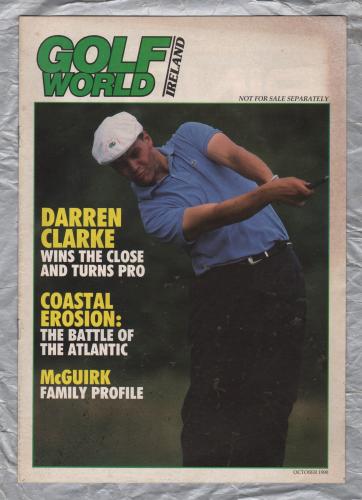 Golf World Ireland - October 1990 - `Darren Clarke Wins The Close And Turns Pro` - New York Times Company