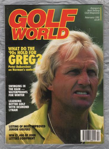 Golf World - Vol.30 No.2 - February 1991 - `What Do The `90s Hold For Greg?` - New York Times Company