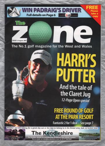 The Zone - Issue 4 - August 2007 - `Harri`s Putter - And The Tale Of The Claret Jug` - Editor Chris Bartlett
