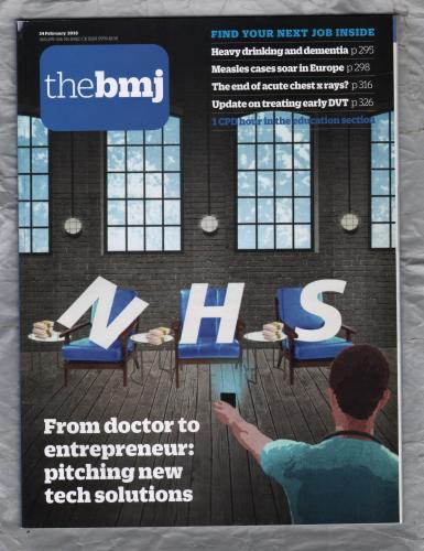 The British Medical Journal - No.8142 - 24th February 2018 - `Heavy Drinking And Dementia` - Published by the BMJ Publishing Group