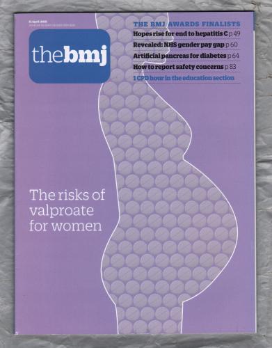 The British Medical Journal - No.8149 - 21st April 2018 - `Hopes Rise For End To Hepatitis C` - Published by the BMJ Publishing Group