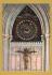 `Wells Cathedral, Somerset - The Clock (Late 14th Century)` - Postally Unused - J.Arthur Dixon Postcard.