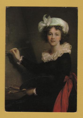 `Elizabeth Vigee Le Brun - Self Portrait` - Firenze - Galleria Uffizi - Postally Unused - Unknown Producer.