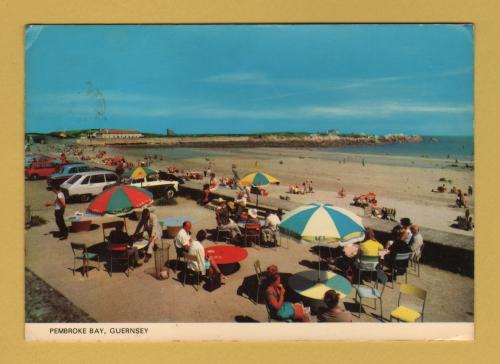 `Pembroke Bay. Guernsey` - Postally Used - Guernsey Post Office 8th July 1978 Postmark - Stroobant, Vaudin & Keates Ltd Postcard.