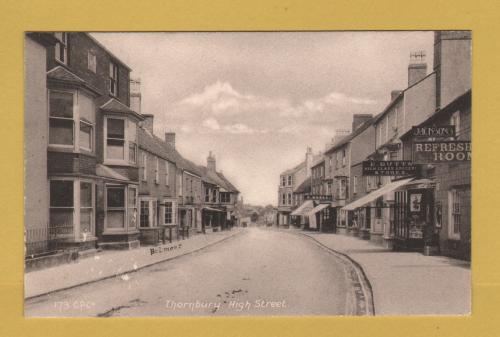 `Thornbury, High Street` - Postally Unused - A.Prewett Postcard