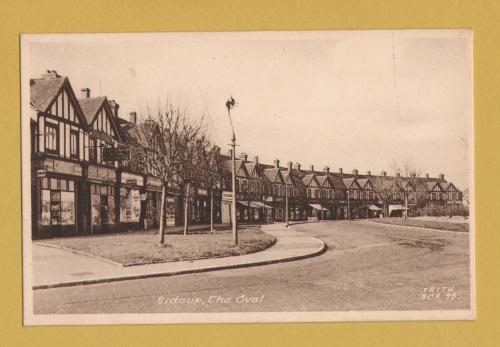 `Sidcup, The Oval` - Postally Unused - F.Frith & Co Postcard