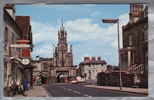 `Eastgate, Warwick` - Postally Used - Warwick & Leamington Spa 30th June 1972 Postmark - Lilywhite Ltd Postcard