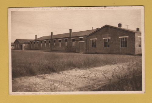 `The Dymchurch Holiday Camp, New Romney, Kent - York Hall And Bloxam Hall` - Postally Unused - Dymchurch Holiday Camp Postcard