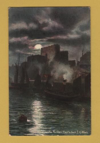 `Castle Rushen, Castletown, I.of Man` - Postally Unused - G.Hildesheimer & Co. Ltd