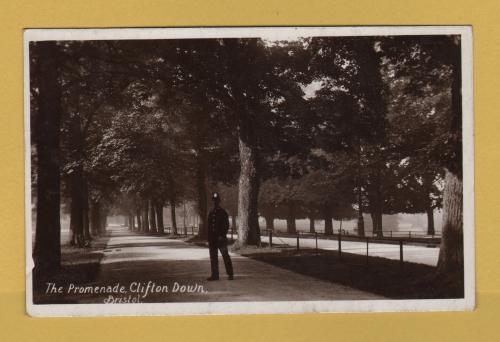 `The Promenade, Clifton Down, Bristol` - Postally Used - Bristol ? August ?? Postmark - A.G.S & Co. Postcard