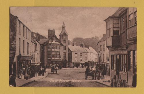 `Clock House, Malton` - Postally Used - Malton 24th November 1917 Postmark - Valentine`s Postcard