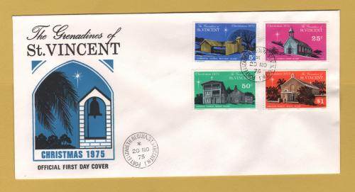 The Grenadines of St Vincent - FDC - 20th November 1975 - `Christmas` Issue - Unaddressed First Day Cover