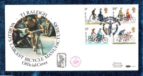 Benham - FDC - 2nd August 1978 - `TI Raleigh - Official Cover` - BOCS 5 - First Day Cover