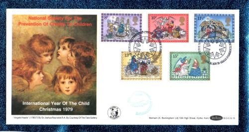 Benham - FDC - 21st November 1979 - `International Year Of The Child 1979 Cover` - Christmas - BOCS 15 - First Day Cover
