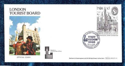 Benham - FDC - 9th April 1980 - `London Tourist Board - Official Cover` - BOCS 19 - First Day Cover