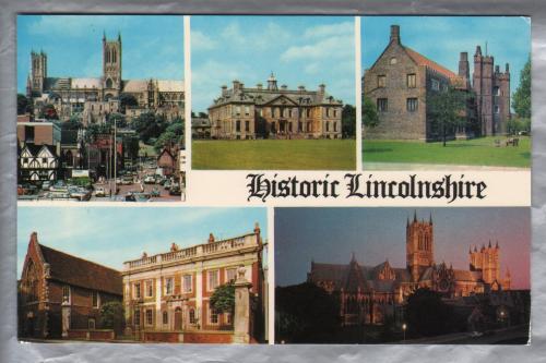 `Historic Lincolnshire` - Postally Unused - Photo Precision Postcard.