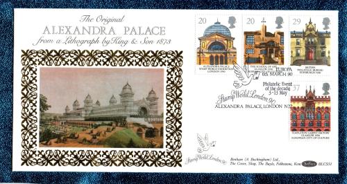 Benham - FDC - 6th March 1990 - `The Original Alexandra Palace` Cover - BLCS 51 - First Day Cover