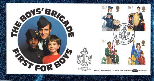 Benham - FDC - 24th March 1982 - `The Boys` Brigade - First For Boys` Cover - BOCS (2)10a - First Day Cover
