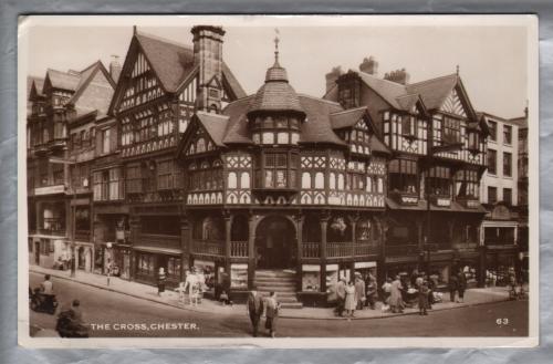 `The Cross, Chester` - Postally Used - Chester 29th August 1960 Postmark - Real Photograph