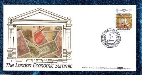 Benham - FDC - 5th June 1984 - `The London Economic Summit` Cover - BOCS (2)29 - First Day Cover