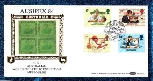 Benham - FDC - 25th September 1984 - `Ausipex 84` Cover - BOCS (2)31 - First Day Cover