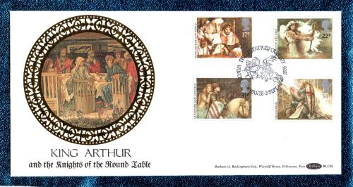 Benham - FDC - 3rd September 1985 - `King Arthur And The Knights Of The Round Table` Cover - BLCS 6 - First Day Cover