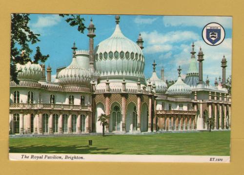 `Royal Pavilion, Brighton` - Postally Used - Brighton & Hove 4th May 1976 East Sussex Postmark - Elgate Postcard.