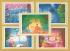 U.K - PHQ Cards - 106 Set - Issued 17th November 1987 - 5 Stamp Cards - 1987 Christmas Issue - Unused