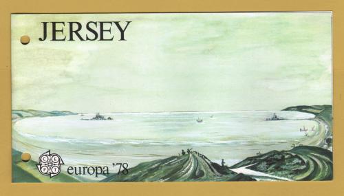 Jersey Post - 1978 - Europa `78 - 3 Stamp Presentation Pack - Based On The Artistry Of Thomas Phillips
