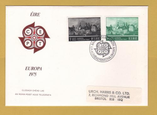 Eire - FDC - 28th March 1975 - `Europa 1975` Cover - First Day Cover