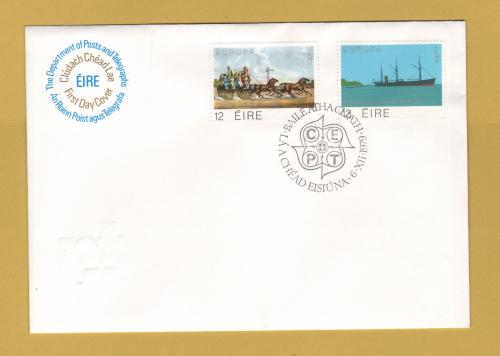 Eire - FDC - 6th December 1979 - `EUROPA Stamps - Post & Telecommunications` Cover - First Day Cover