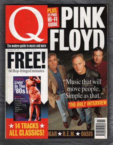 Q Magazine - Issue No.98 - November 1994 - `Pink Floyd "Music that will move people.Simple as that."` - Published by Emap Metro