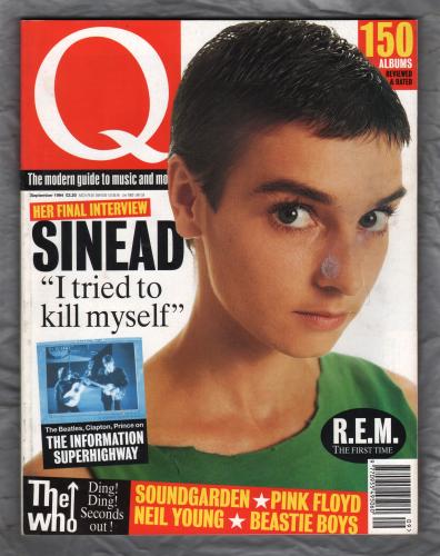 Q Magazine - Issue No.96 - September 1994 - `Sinead "I tried to kill myself"` - Published by Emap Metro