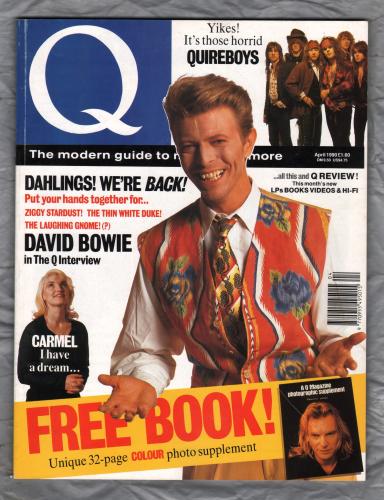 Q Magazine - Issue No.43 - April 1990 - `David Bowie in The Q Interview` - Published by Emap Metro