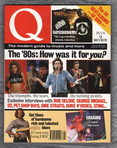 Q Magazine - Issue No.40 - January 1990 - `The `80s: How was it for you?` - Published by Emap Metro