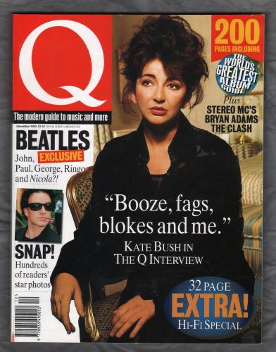 Q Magazine - Issue No.87 - December 1993 - `"Booze, fags, blokes and me," Kate Bush. The Q Interview` - Published by Emap Metro