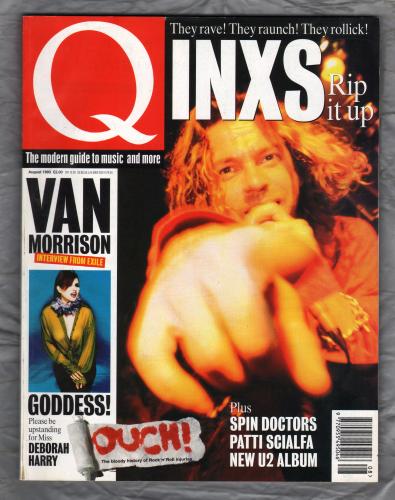 Q Magazine - Issue No.83 - August 1993 - `They rave! They raunch! They rollick! INXS Rip it up` - Published by Emap Metro