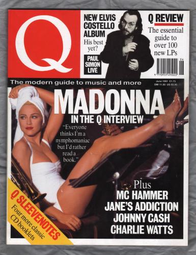 Q Magazine - Issue No.57 - June 1991 - `Madonna in the Q Interview` - Published by Emap Metro