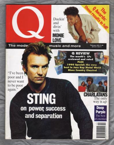 Q Magazine - Issue No.53 - February 1991 - `STING on power, success and separation.` - Published by Emap Metro