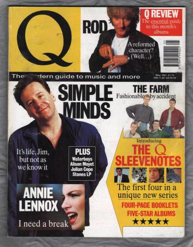 Q Magazine - Issue No.56 - May 1991 - `SIMPLE MINDS, It`s life, Jim, but not as we know it.` - Published by Emap Metro