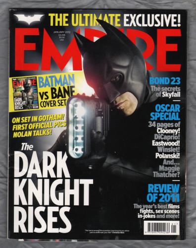 Empire - Issue No.271 - January 2012 - `THE DARK KNIGHT RISES` - Bauer Publication