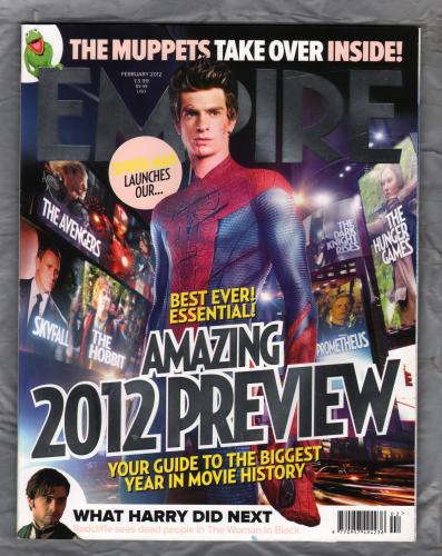 Empire - Issue No.272 - February 2012 - `Amazing 2012 Preview` - Bauer Publication