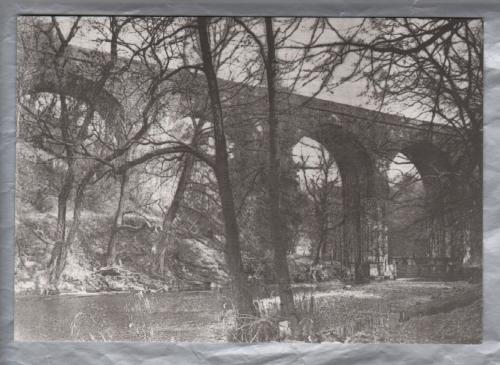`Goitrecoed Viaduct, Quakers Yard`` - No.6  "TVR-150" Series - Project Resources Postcard