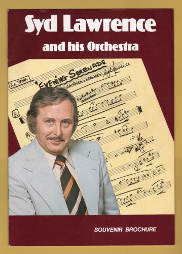`Syd Lawrence and his Orchestra` - With 2 Tickets From The Evening - Sat 9th April 1983 - Souvenir Brochure - Southwold Sports Centre,Kennedy Way,Yate