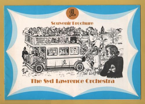 `Syd Lawrence and his Orchestra` - With Ticket Stub - Fri 5th December 1975 - Souvenir Brochure - Colston Hall,Bristol
