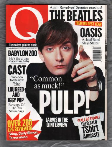Q Magazine - Issue No.115 - April 1996 - `Acid! Revolver! Scooter crashes! THE BEATLES Their Wildest Year` - Published by Emap Metro